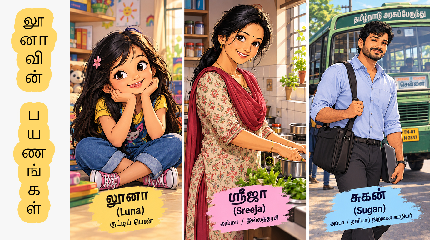 லூனாவின் பயணங்கள் - குடும்பம் அறிமுகம்
