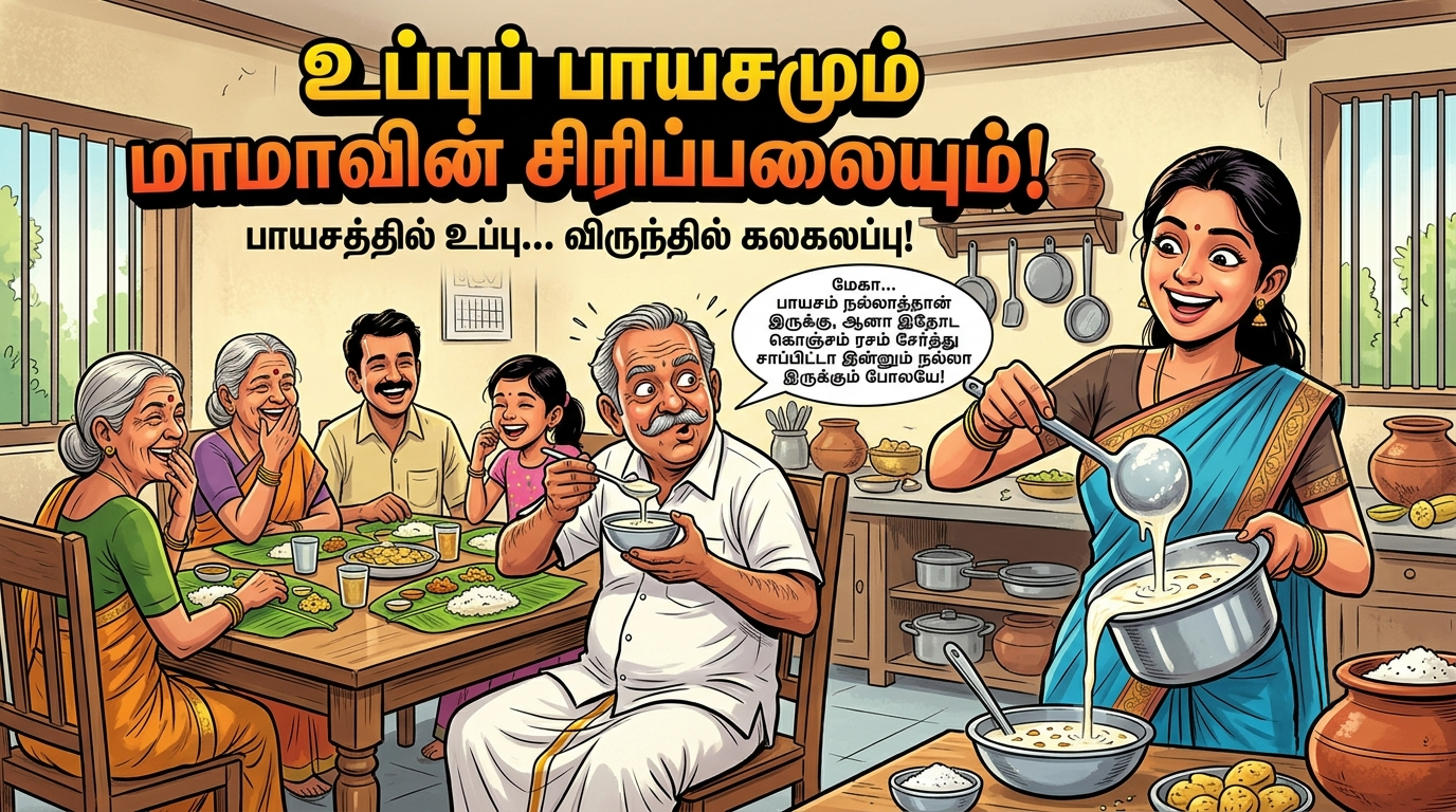 நகைச்சுவை - இப்படி ஒரு சூழ்நிலையிலும் நகைச்சுவை உணர்வு இருக்கலாமே!